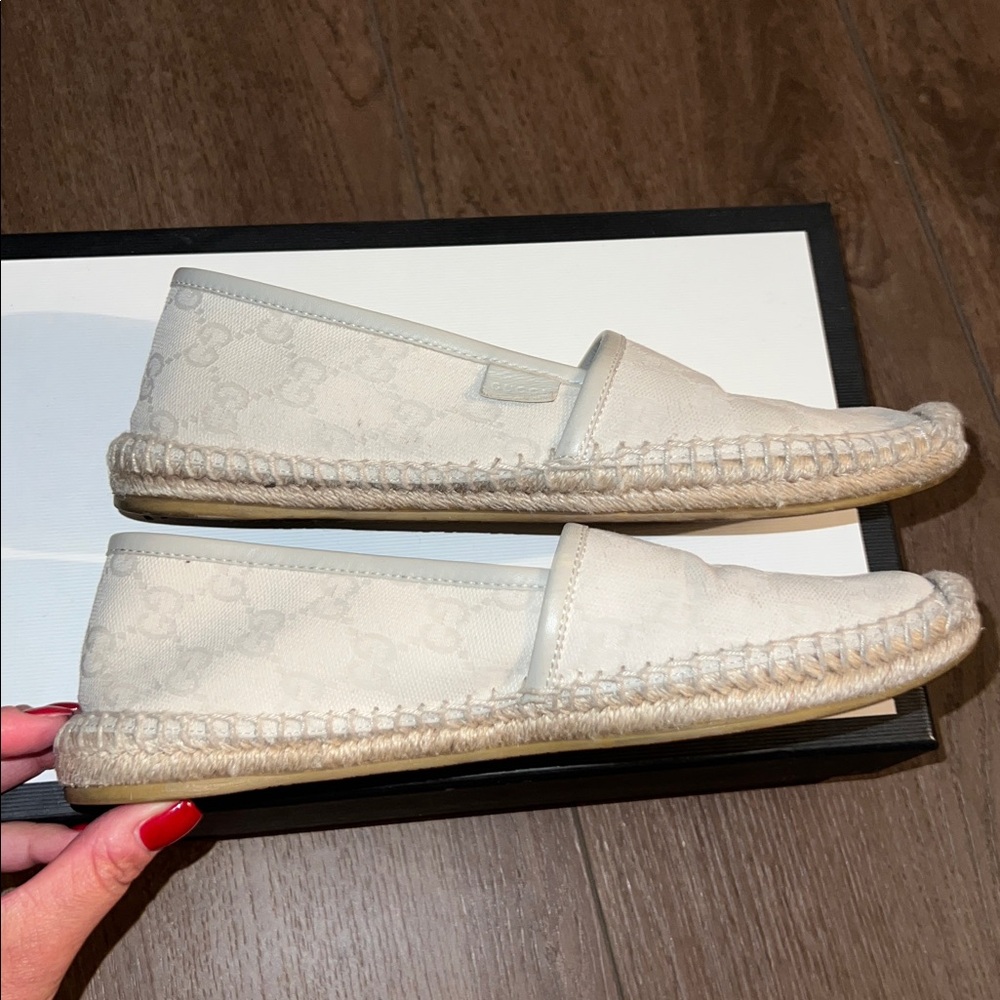 Gucci espadrilles 37 tan - Picture 3 of 6